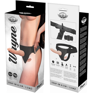 Harness Attraction - Wayne Double Penetraci N 16.5cm -O- 3.5cm