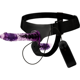Harness Attraction - Rodney Double Penetraci N Vibrator 18cm -O- 3.5cm