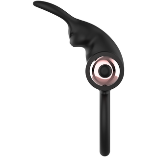 Coquette Chic Desire - Cock Ring With Vibrator Black/ Gold