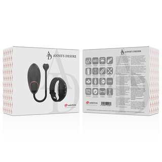 ANNE'S DESIRE - EGG REMOTE CONTROL TECHNOLOGY WATCHME BLACK